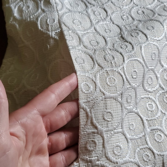 Nine West white and gold dress - Picture 3 of 5